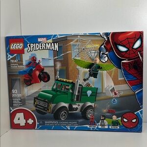 LEGO Marvel Spider-Man 76147 Vulture’s Trucker Robbery–New & Sealed, Box Damaged